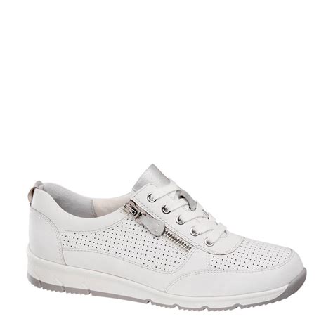 van haren witte sneakers